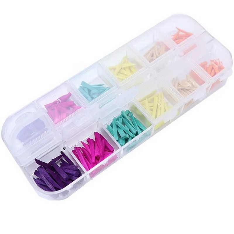 Disposable Restoration Interdental Composite Contoured Wood Wooden Wedges A/B