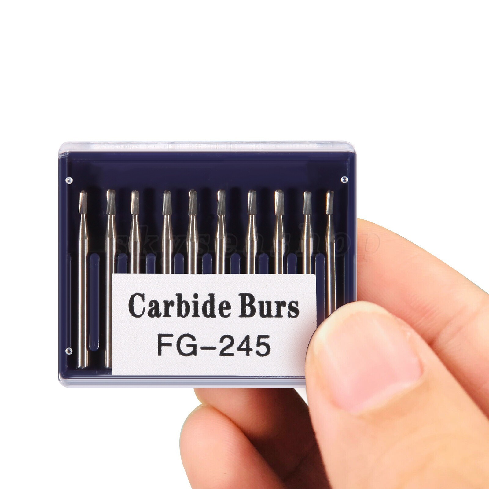 Dental Carbide Burs FG 245 Friction Grip Amalgam Prep Tungsten High Speed