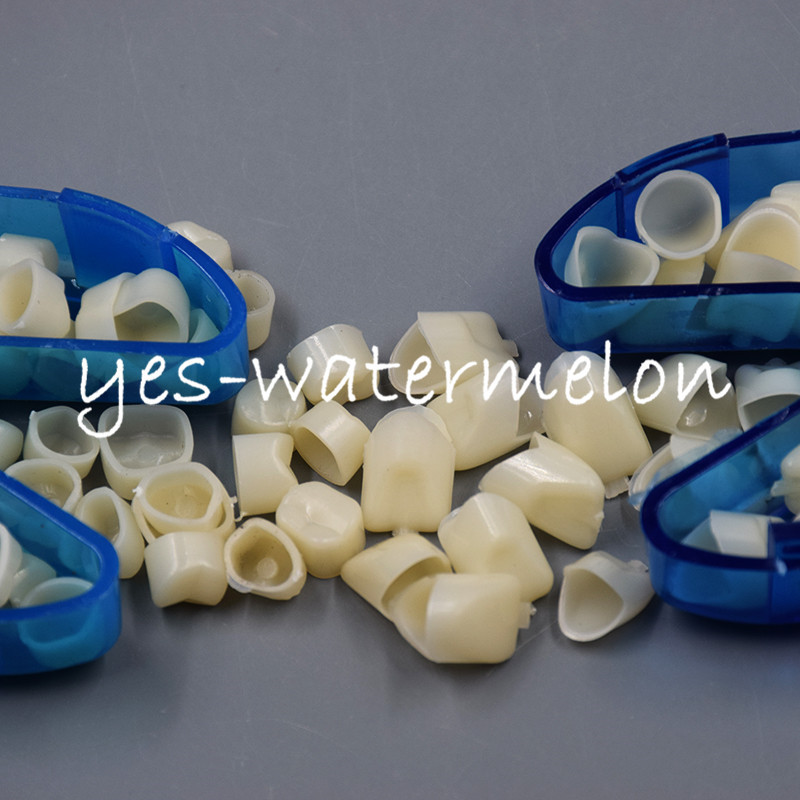 Pro Ultra-Thin Resin Temporary Crowns Dental Veneers Polycarbonate Tooth Caps