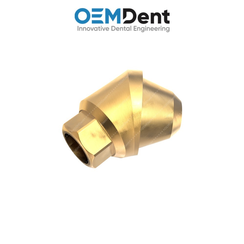 Angulated Multi Unit 1.6 Abutment 45° SGS® Compatible Int Hex Connection