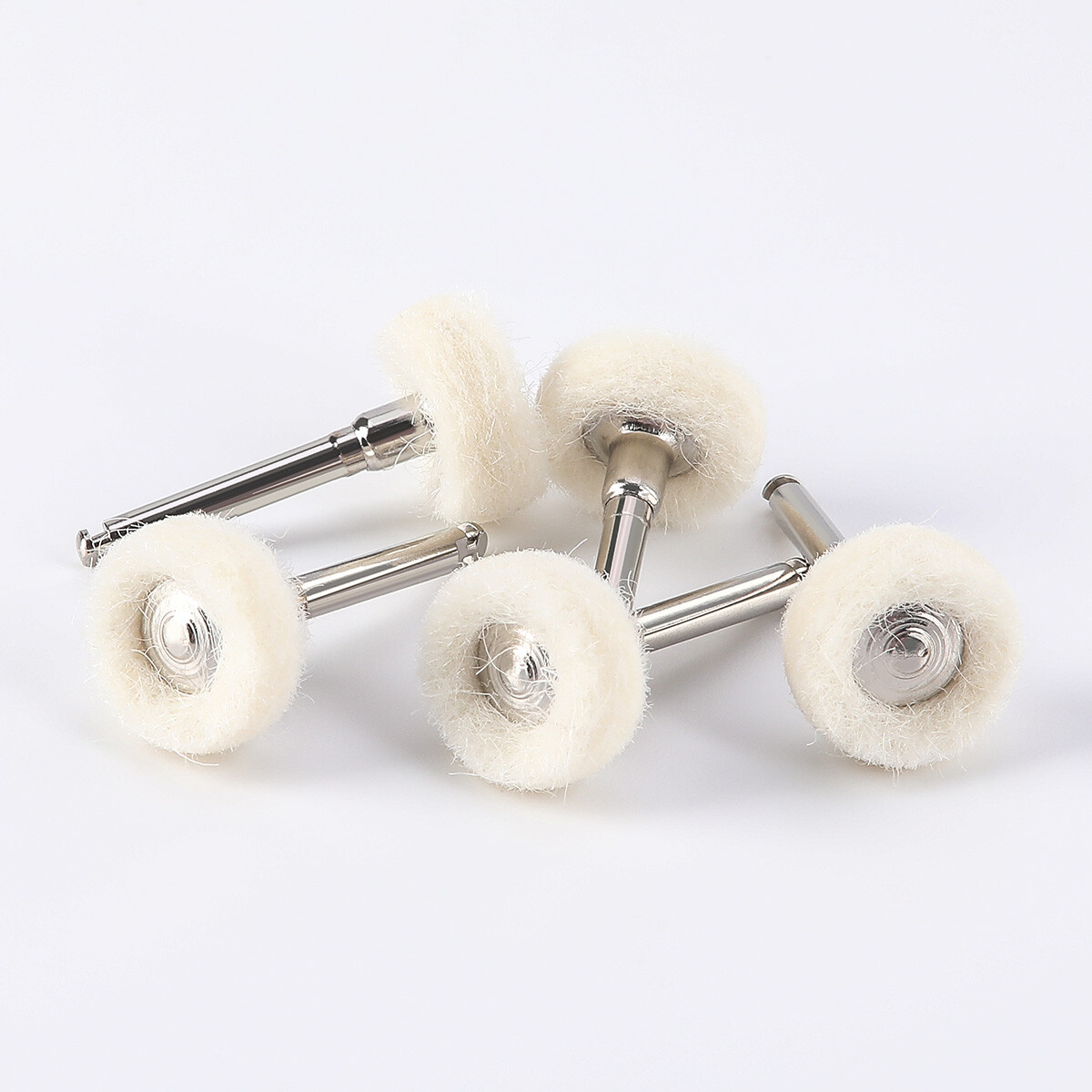 5pc/kit Dental Assorted Polishing Buffing Wheel Brush 2.35mm for Rotary Tool