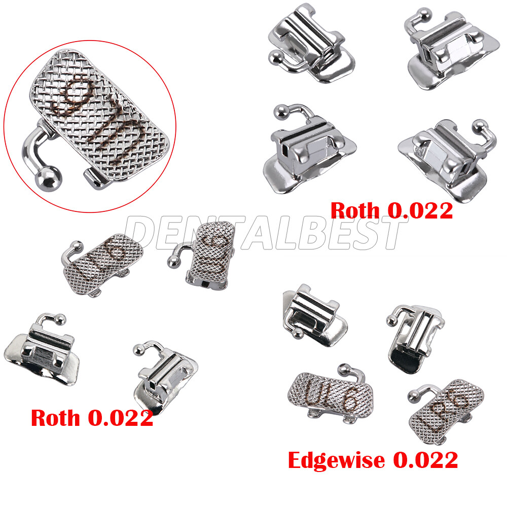 Dental Ortho Buccal Tubes Roth / MBT/ Edgewise .022 1st Molar Bondable Conv