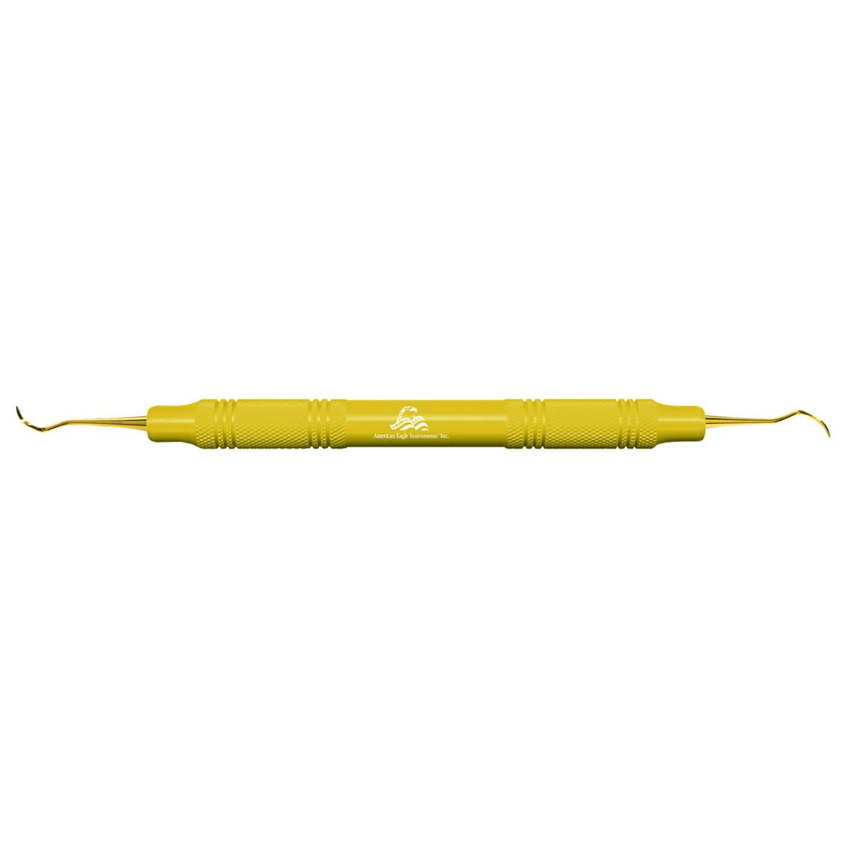 American Eagle Posterior Scaler 204S Talon Yellow Resin Handle with XP Technolog