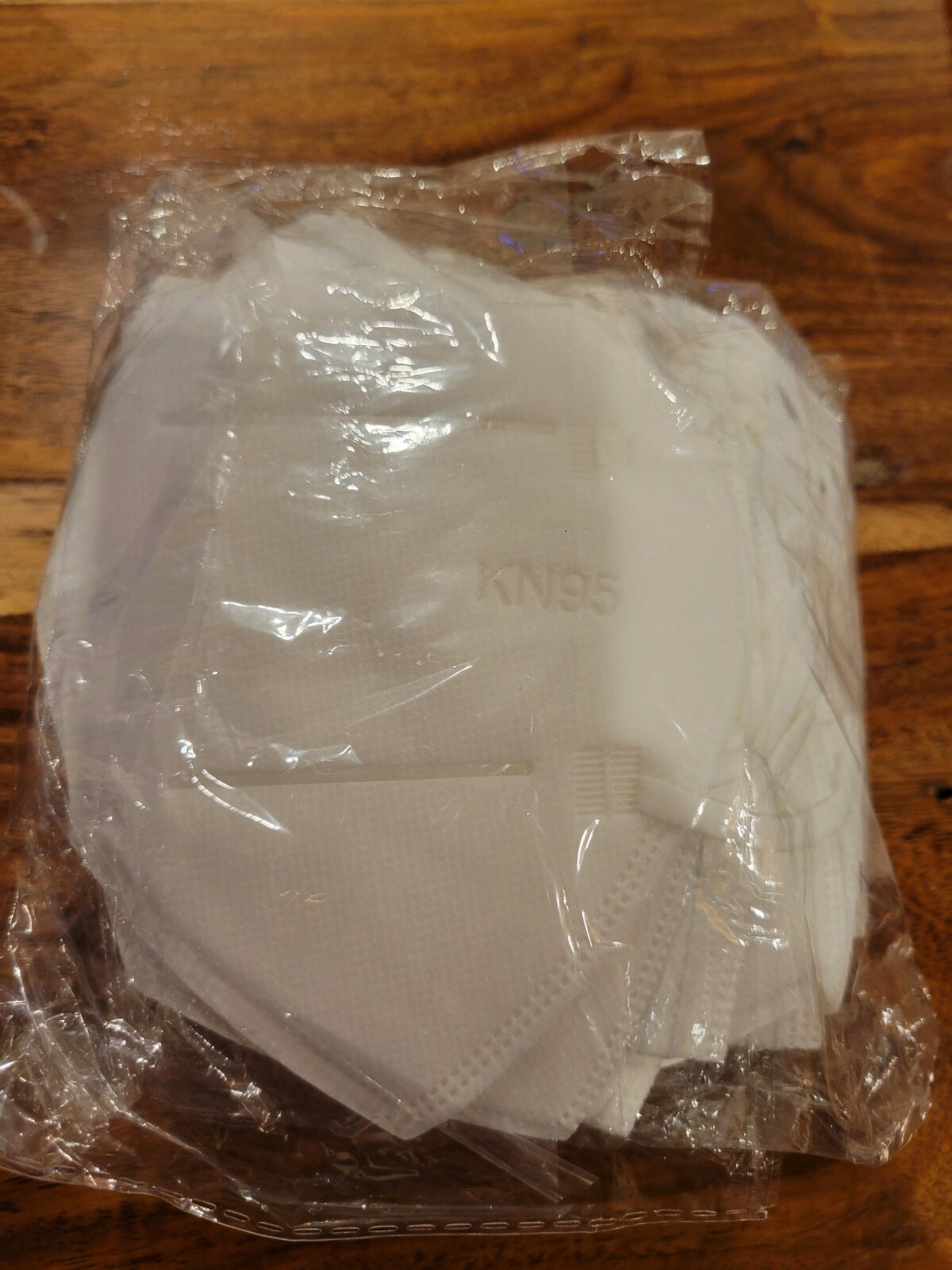 20Pcs White KN95 Protective 5 Layer Face Mask Disposable Face Masks