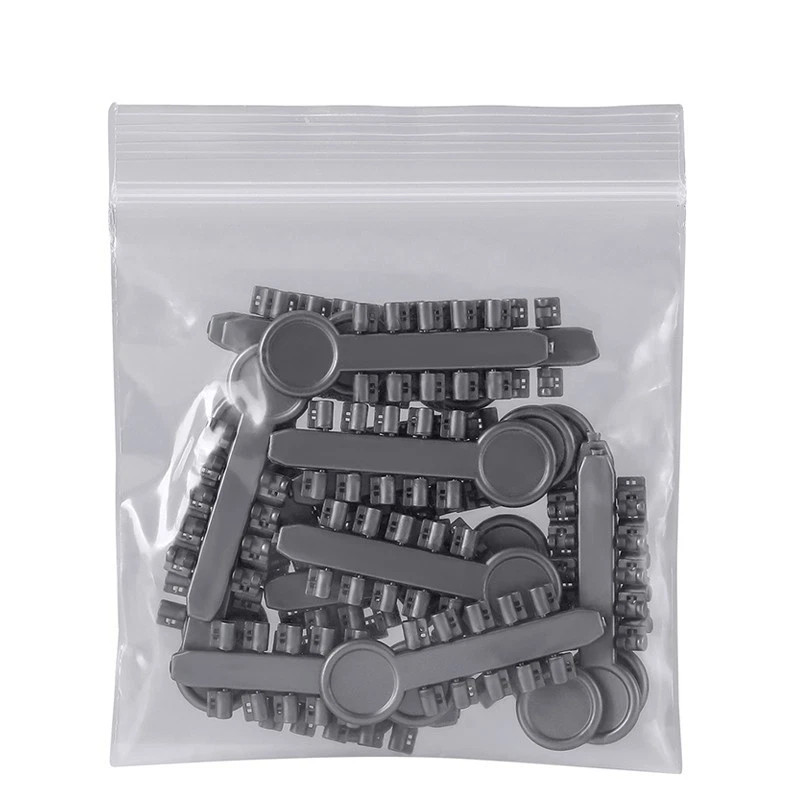 200pcs/20 sticks Dental Rotation Wedge Orthodontic Rubber Elastic Rotary Pads