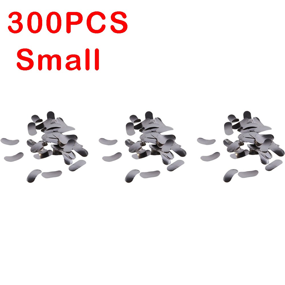 300PCS Dental Matrices Bands Sectional Contoured Metal Matrix Band Soft S M or L