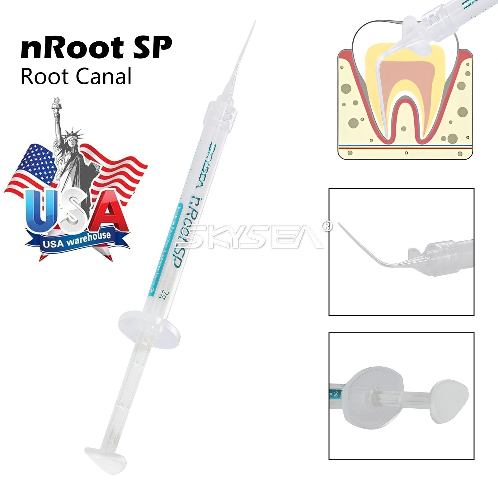 Bioceramic for Root & Pulp Treatment 2g tube II Free Ship