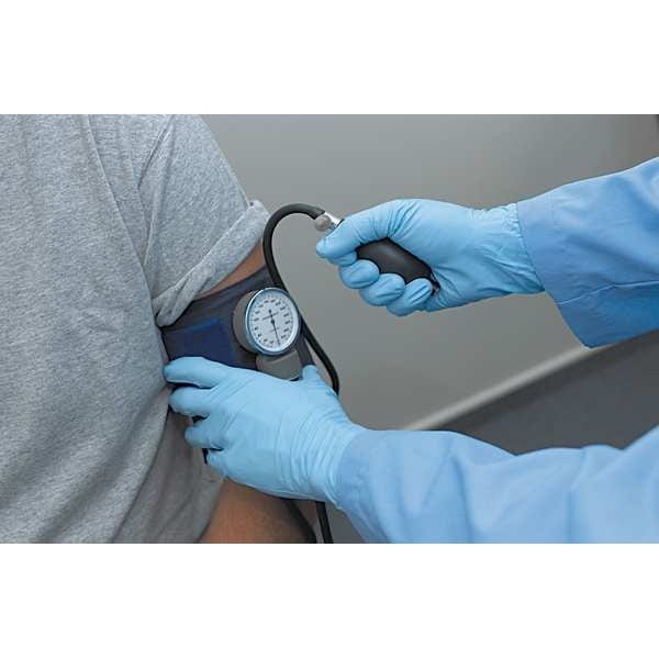 Showa 9905Pfm 9905Pf, Disposable Gloves, 6 Mil Palm, Nitrile, 11 In L,
