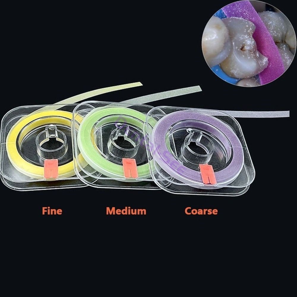 Dental Polishing Strips Composite Sanding Coarsem Medium Fine Finishing Strip
