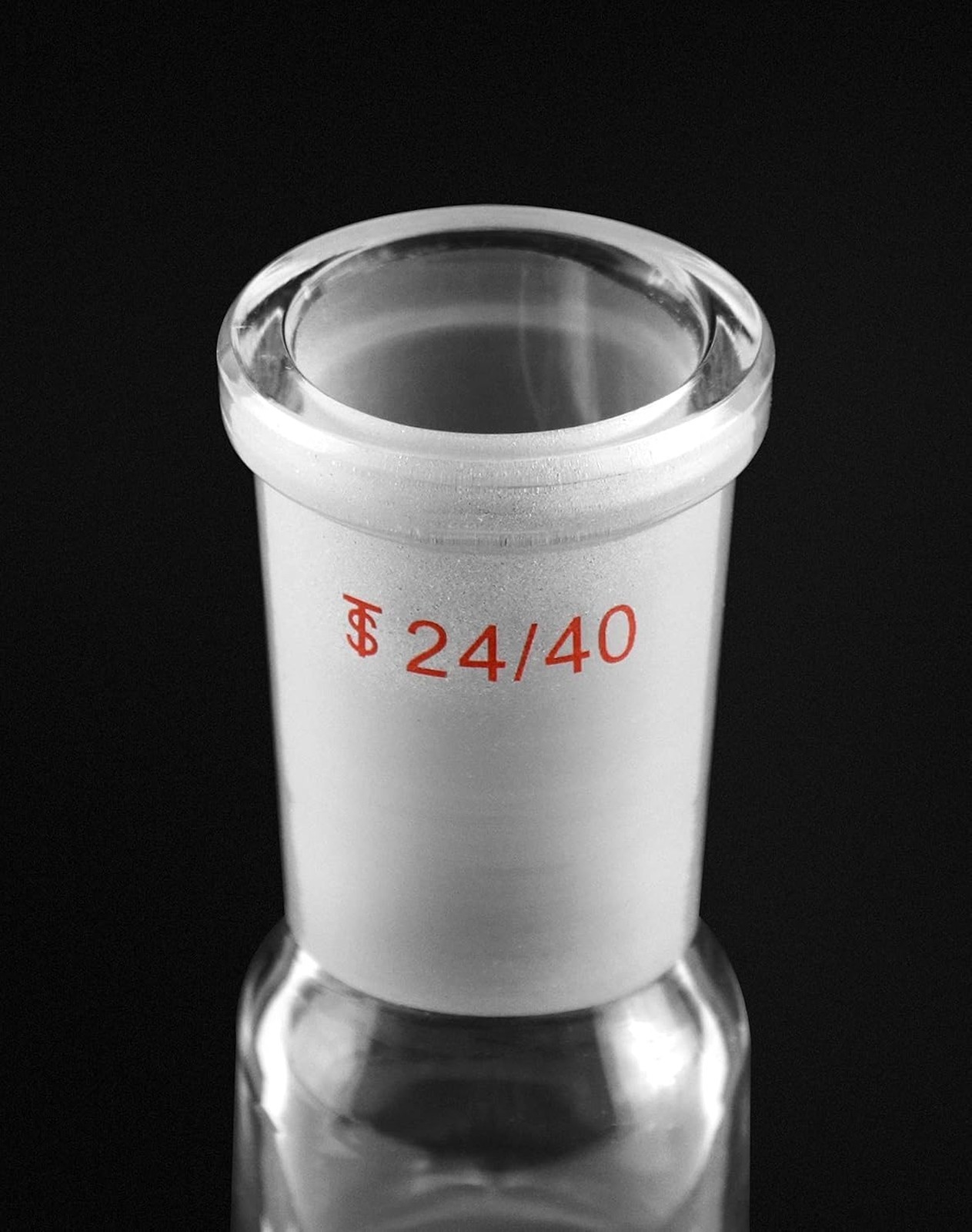 Laboratory Glassware Boiling Flask 500ml Flat Bottom 24 40 Taper Joint 2 Pack
