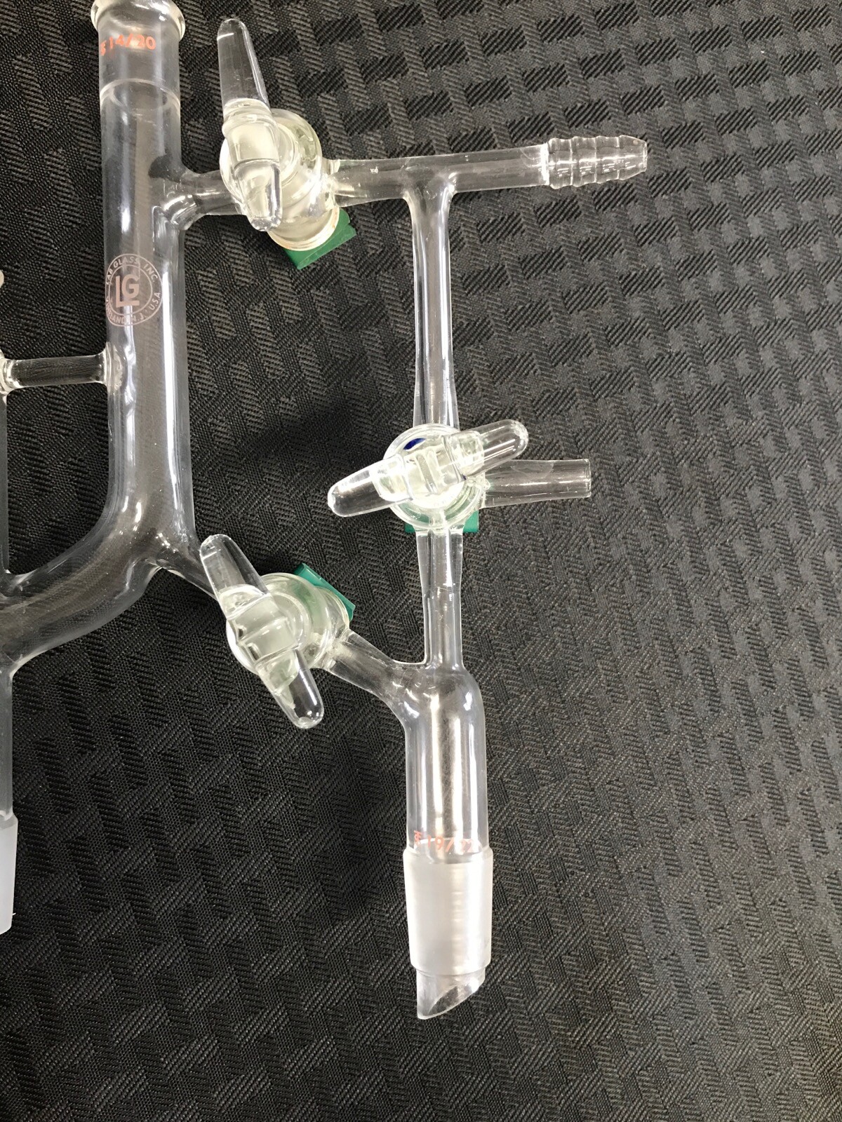 WILMAD 14/20 19/22 10/18 Variable Reflux Distillation Head Cold Finger Condenser
