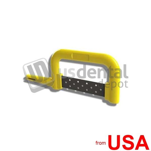 MICRODONT – MIR Extra Fine/YELLOW 0.10mm Single-sided RIGHT Diamond Stri 470313