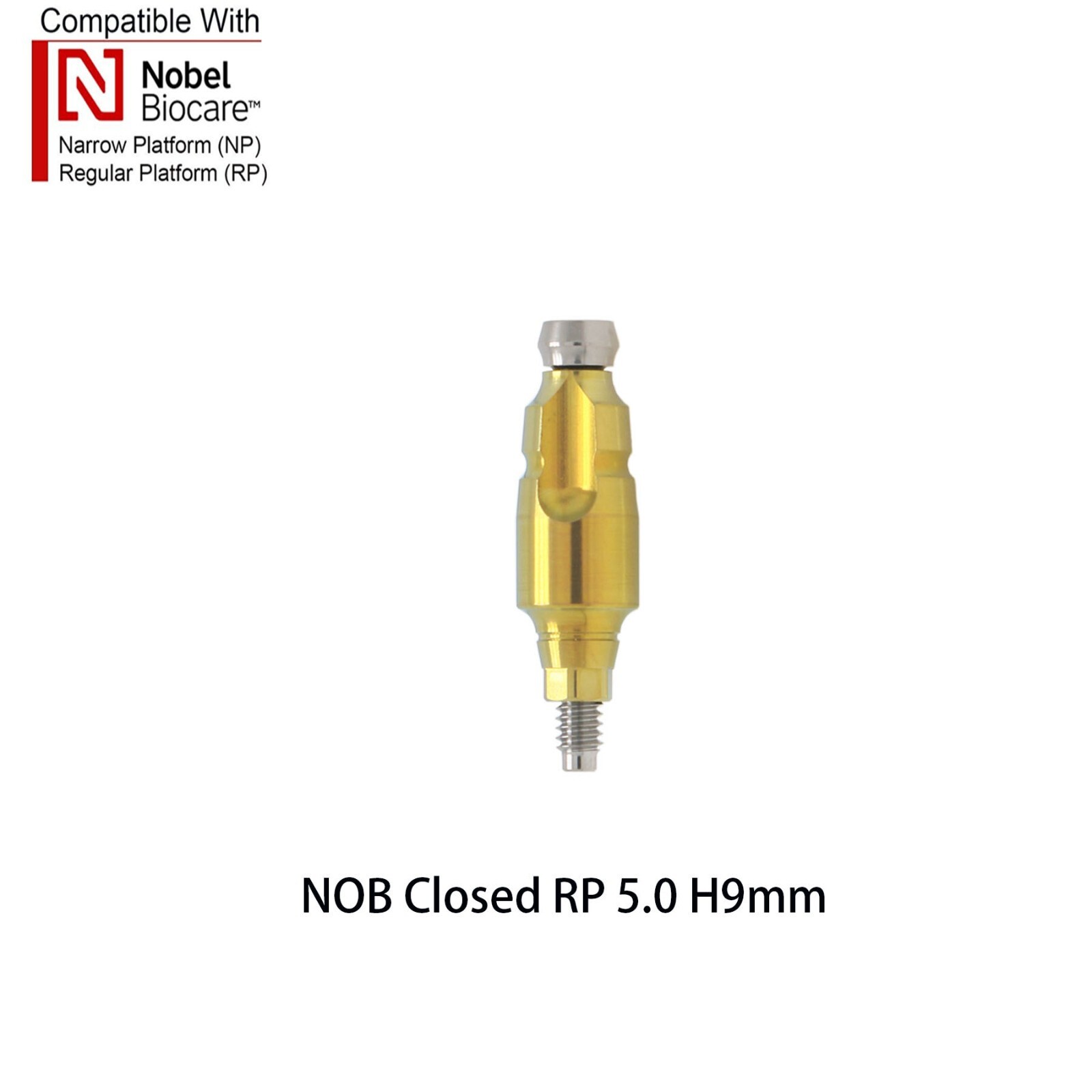 Dental Impression Coping Transfer Closed Tray For Nobel Biocare Implant Tool