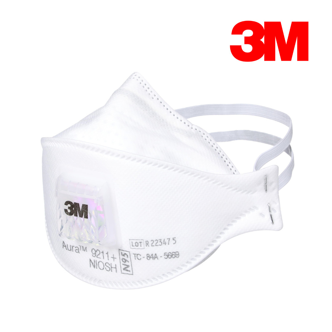 3M Aura 9211+ Particulate Respirator N95 Mask (10 MASKS)