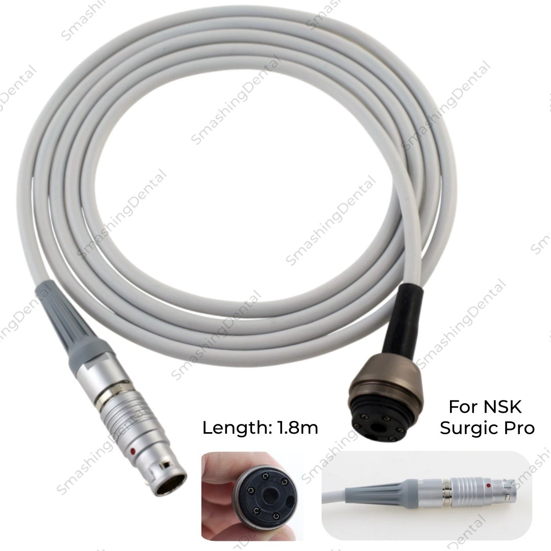Dental Im plant Motor Cable Wire Cord for NSK Surgic Pro Unit Motor 1.8m