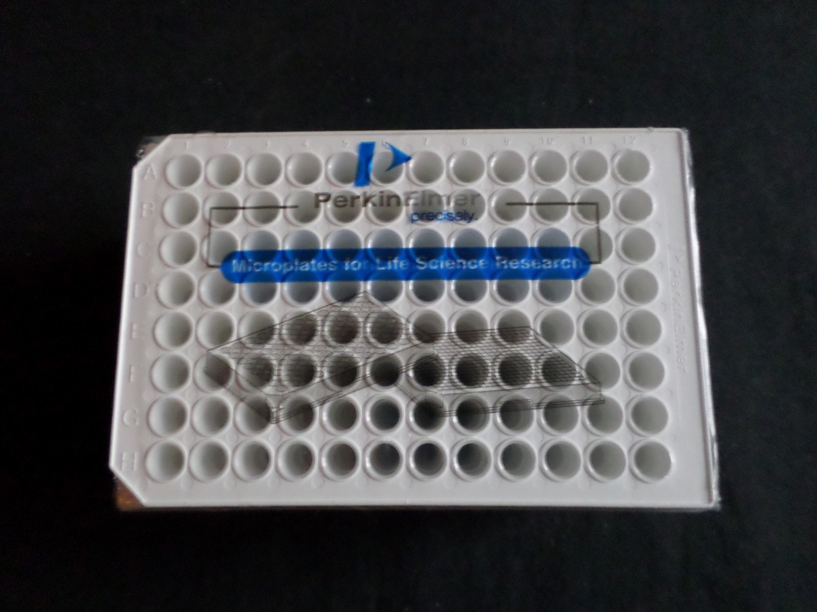 (5) Perkin Elmer 96-Well Half-Area Alpha MicroPlates, No Lid, 6002350