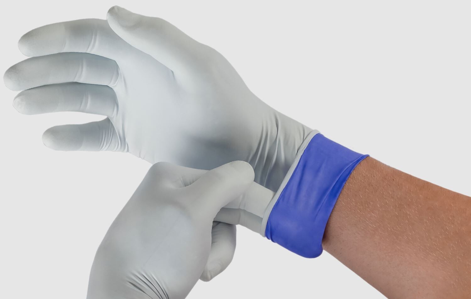 *200-Gloves* Ansell MicroFlex LIFESTAR EC PF Dual Layer Extended Cuff LSE-104-L