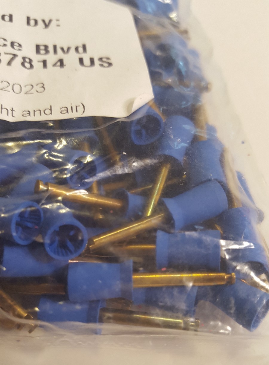 ALLPRO Non-Latex Latch Mandrel Prophy Cups Royal Blue Unscented 144ct