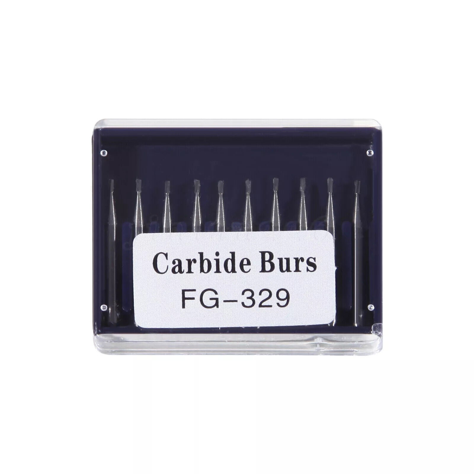 Dental Carbide Burs FG-329 Pear Burs for High Speed Handpiece 19mm 50pcs USA