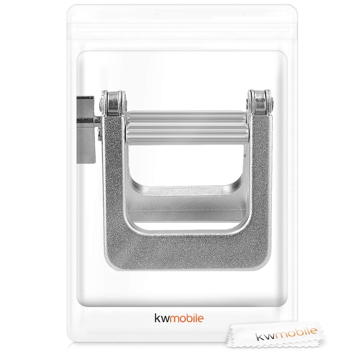 kwmobile Metal Toothpaste Tube Squeezer – Large 1 Count (Pack of 1), Silver