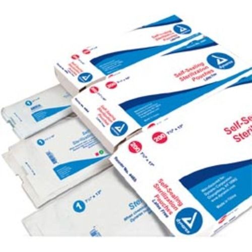 Dynarex 2-1/4″ x 2-3/4″ Self-Sealing Sterilization Pouch 200/Pk