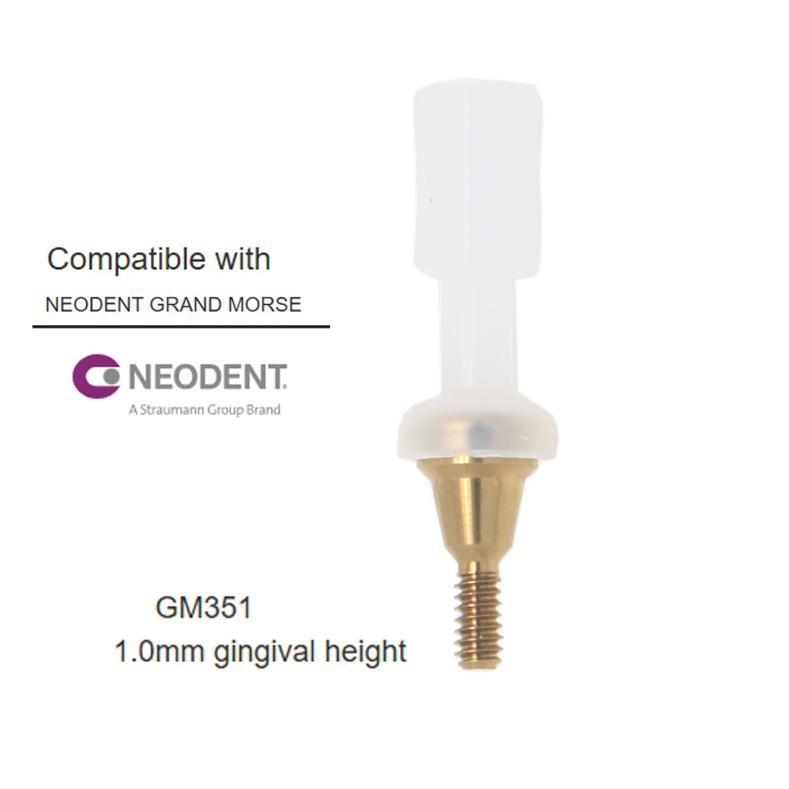 Dental Overdenture Locator Abutment 1-6.0mm GH for Neodent Grand Morse Implants