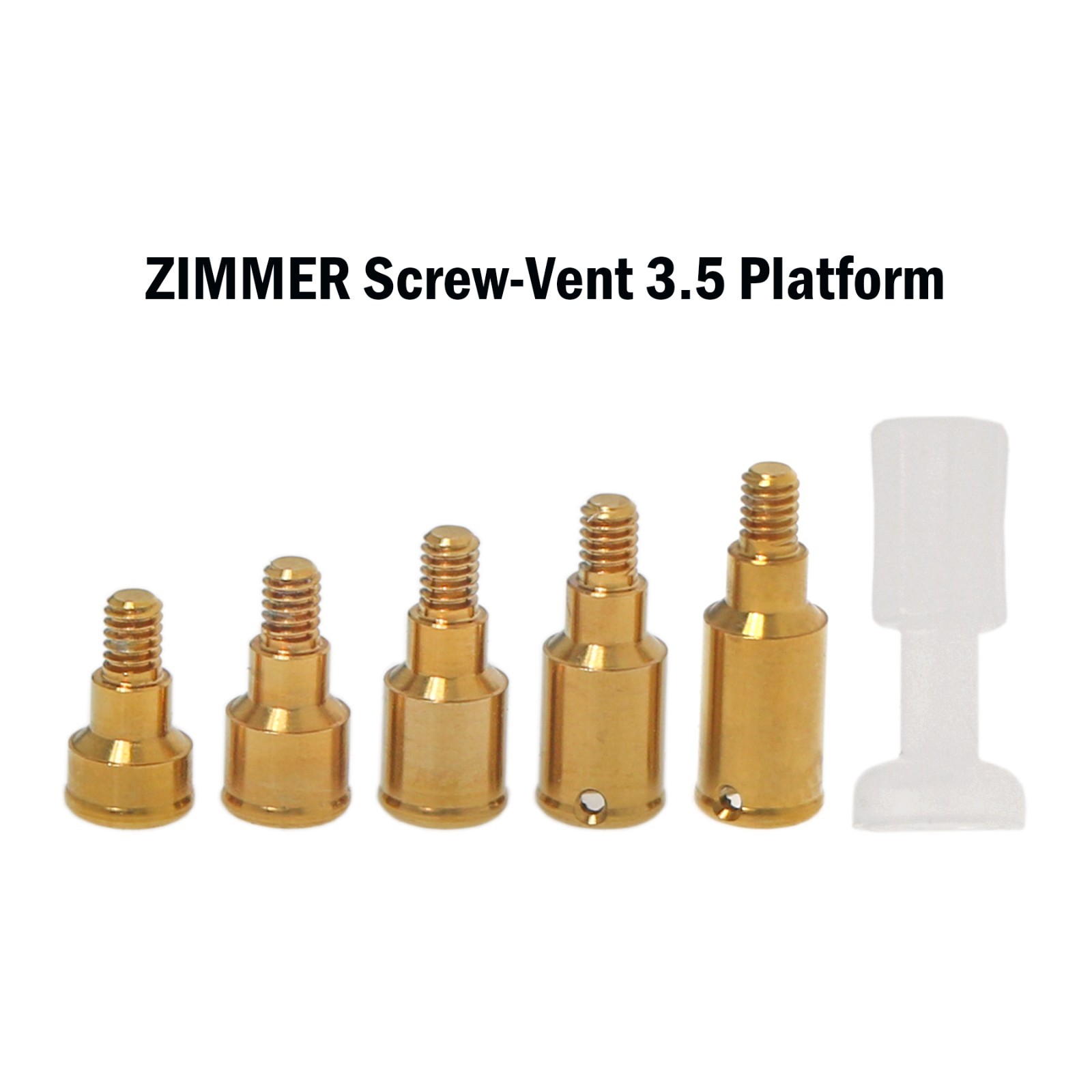 Titanium Dental Overdenture Locator Abutment Fit Multiple Major Implant Systems