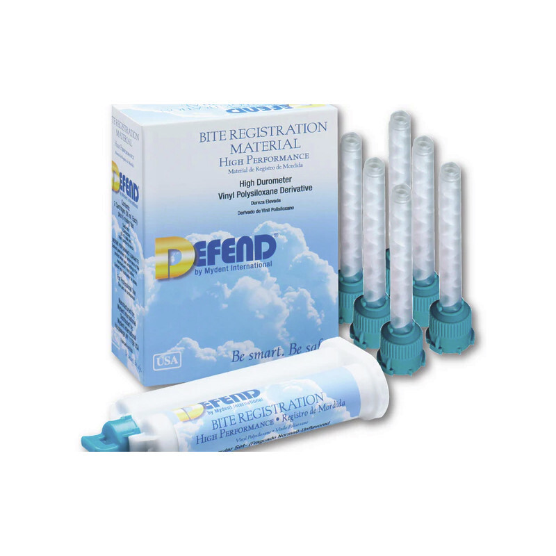 DEFEND BITE REGISTRATION MATERIAL FAST / REGULAR / SUPER F SET 2X50ML UNFLAVORD