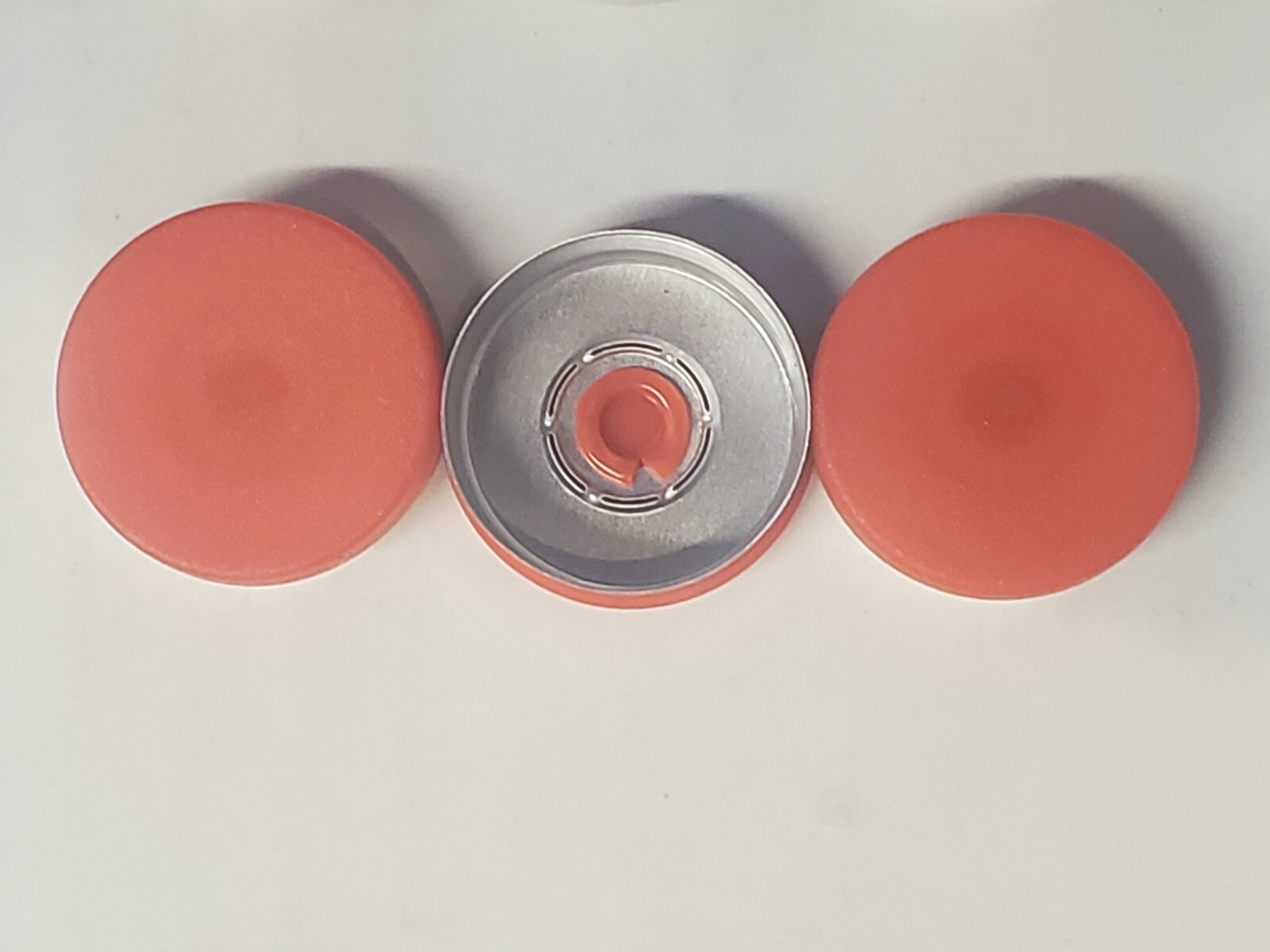 20mm Aluminum Plain Flip Off Serum Vial Seals – Assorted Colors – Qty. 500