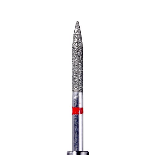 Mydent 863-016F Defend FG Friction Grip Flame Shaped Fine Grit Diamond Burs 10Pk
