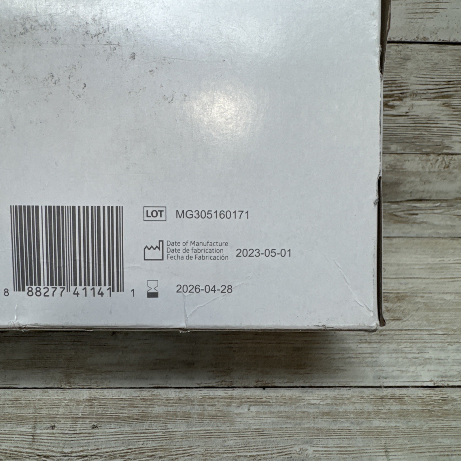 MEDLINE FITGUARD ES Stretch Vinyl Exam Gloves *1 Box 150ct* Size: Small Exp 4/26