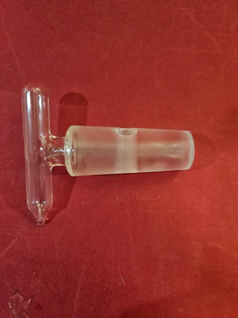 6mm Stopcock Plug 22mm Diameter At Bore 56mm Length Of Ground Joint 1516