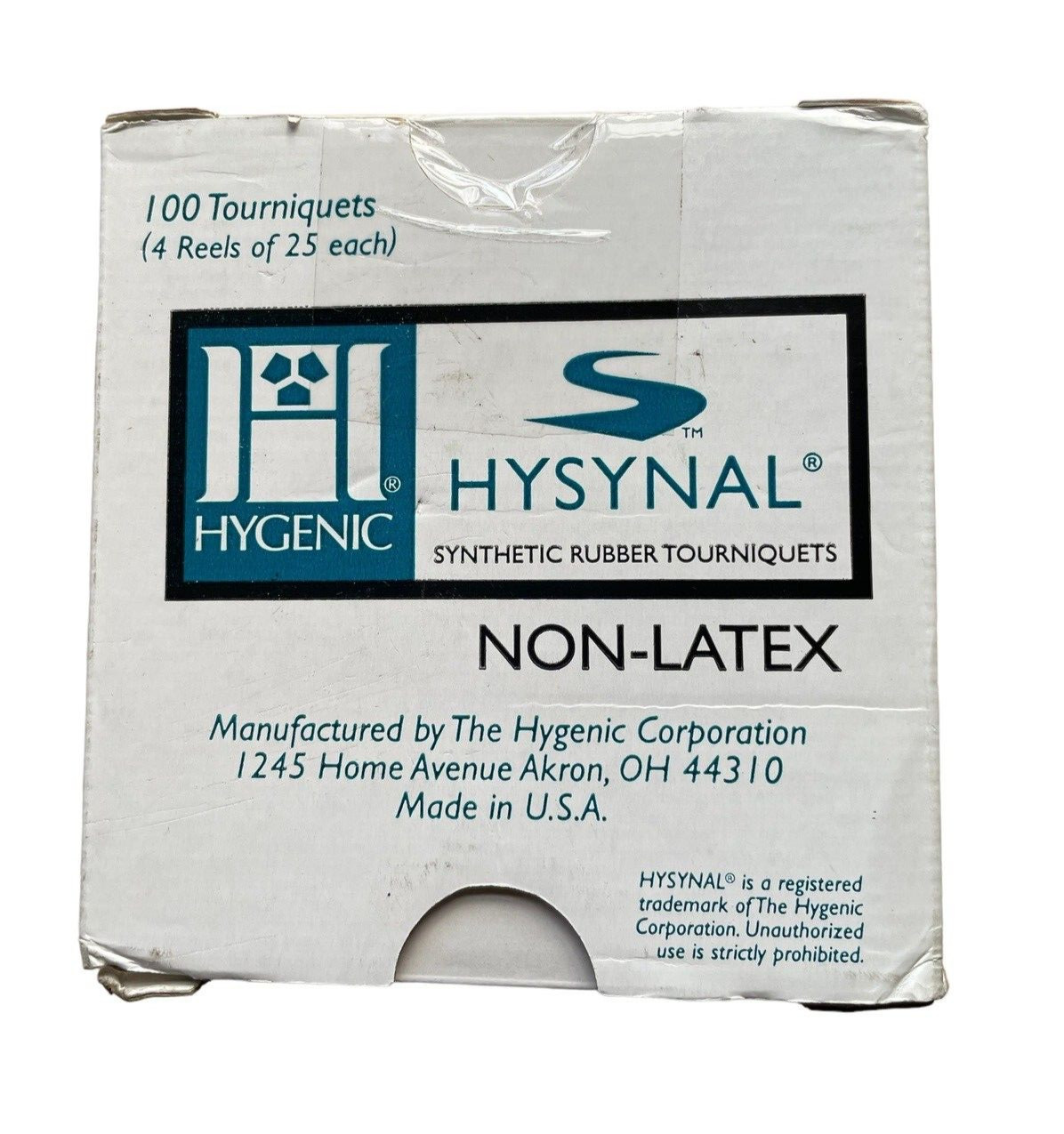 Synthetic Rubber Tourniquets – Non-Latex Hysynal – 100 Count