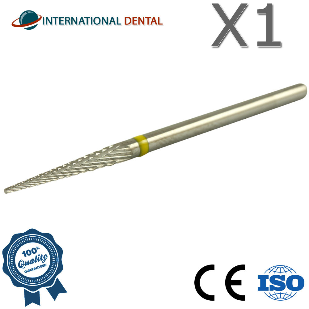 Dental Laboratory Lab Carbide Bur Ø2.3mm 5000103 Cross Cut Super Fine Grit Tool