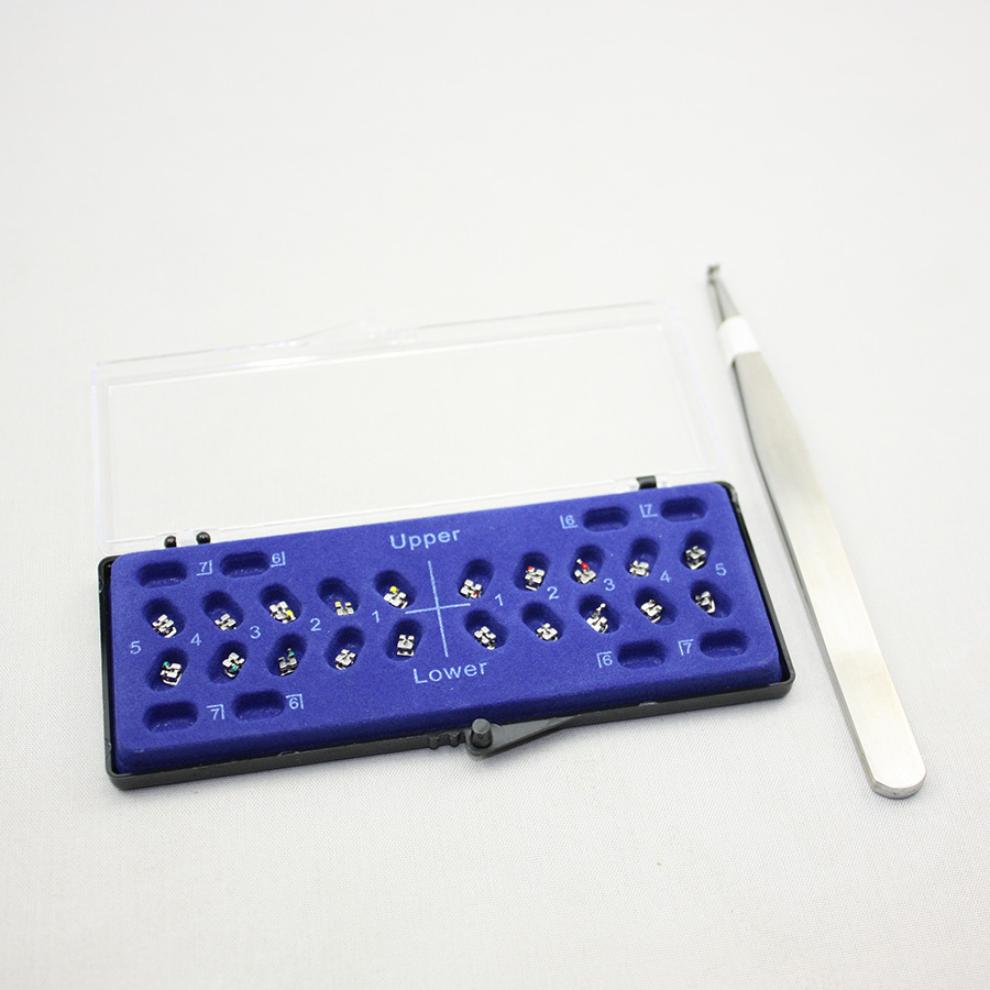 1 Box Orthodontic Dental Self-Ligating Brackets Mini MBT 0.022″ 3 With Hook