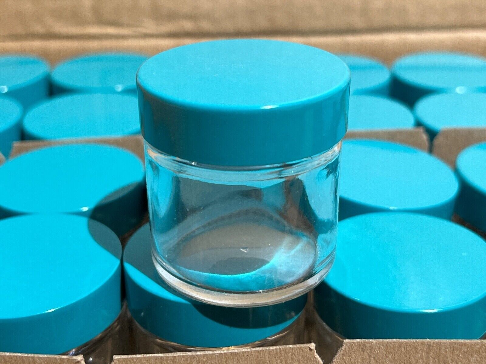 VWR 36319-780 Qorpak Straight Sided Round Bottles Clear VacuumTreated 45mL 30/PK
