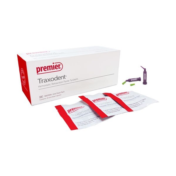 PREMIER Traxodent Hemodent Paste Retraction System Unit dose 24 pcs