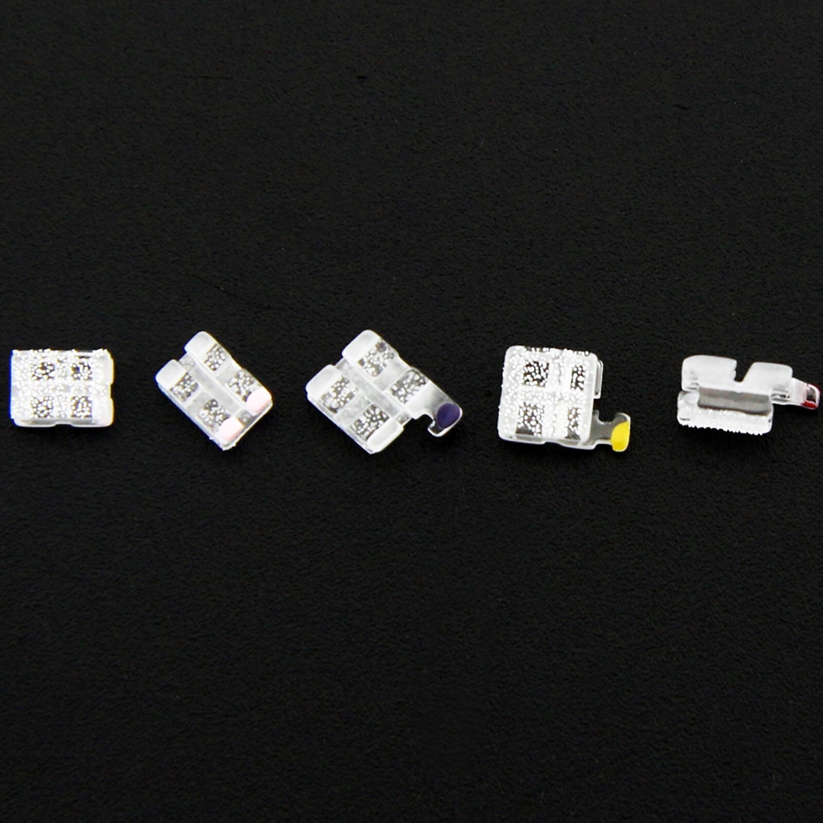 STAR ABSOLUTE Orthodontic Sapphire Brackets Clear Monocystalline Braces Roth MBT