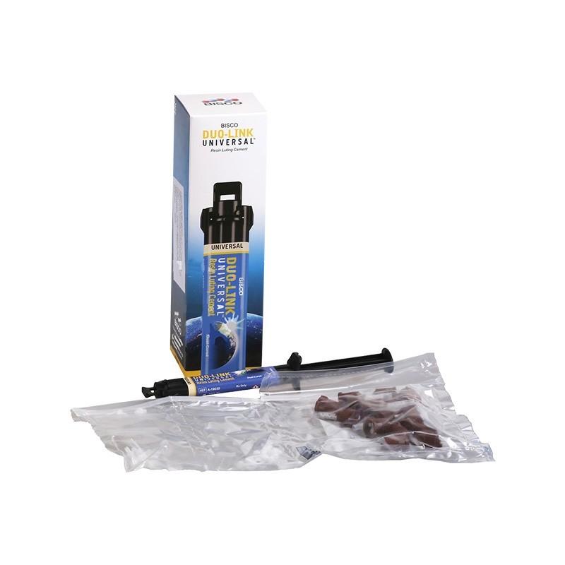 BISCO Duo-Link Universal Resin Cement 8g Dual-Cure Luting Auto-Mix Syringe