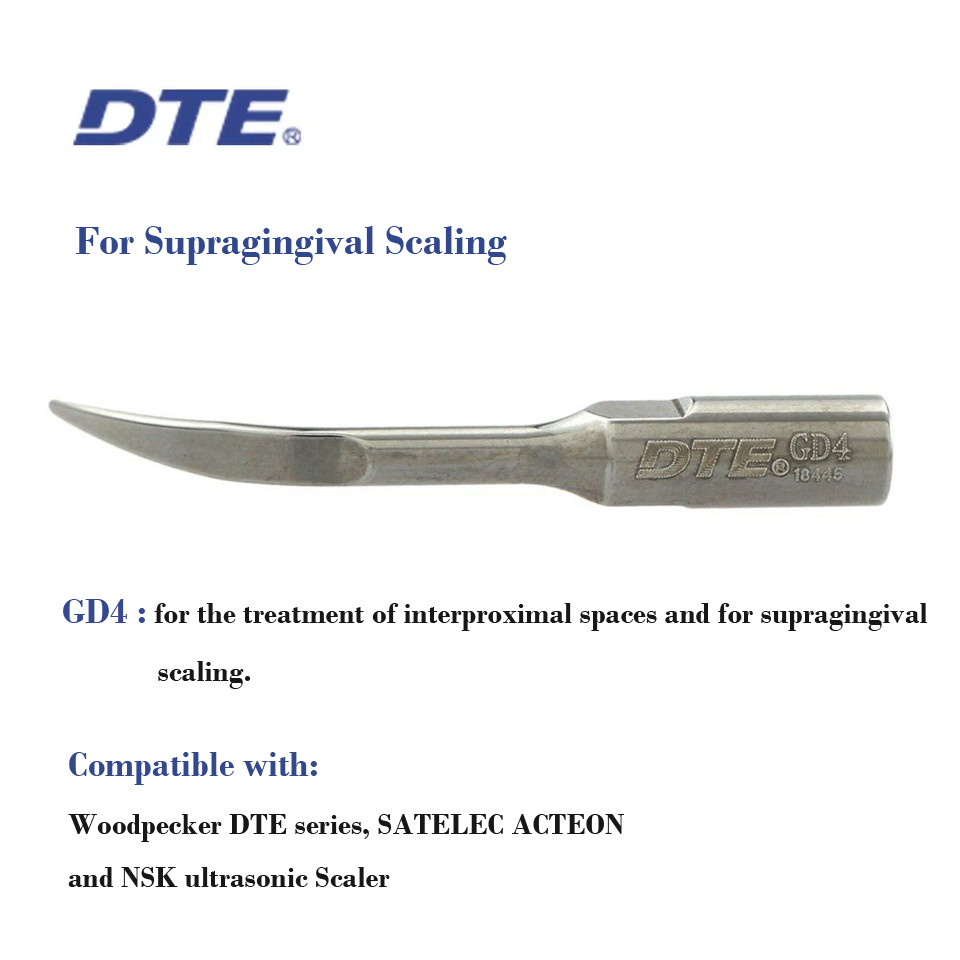 Woodpecker DTE Dental Ultrasonic Piezo Scaler Tips Endo Perio Scaling EMS Satele