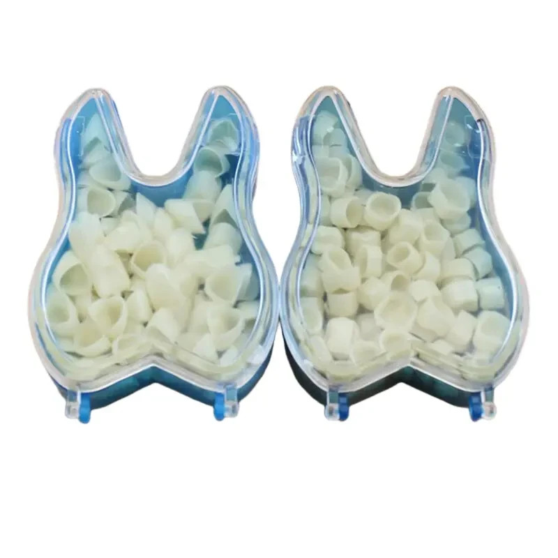 50 Pcs/Pack Temporary Dental Posterior/Anterior Porcelain Tooth Crown Teeth Caps