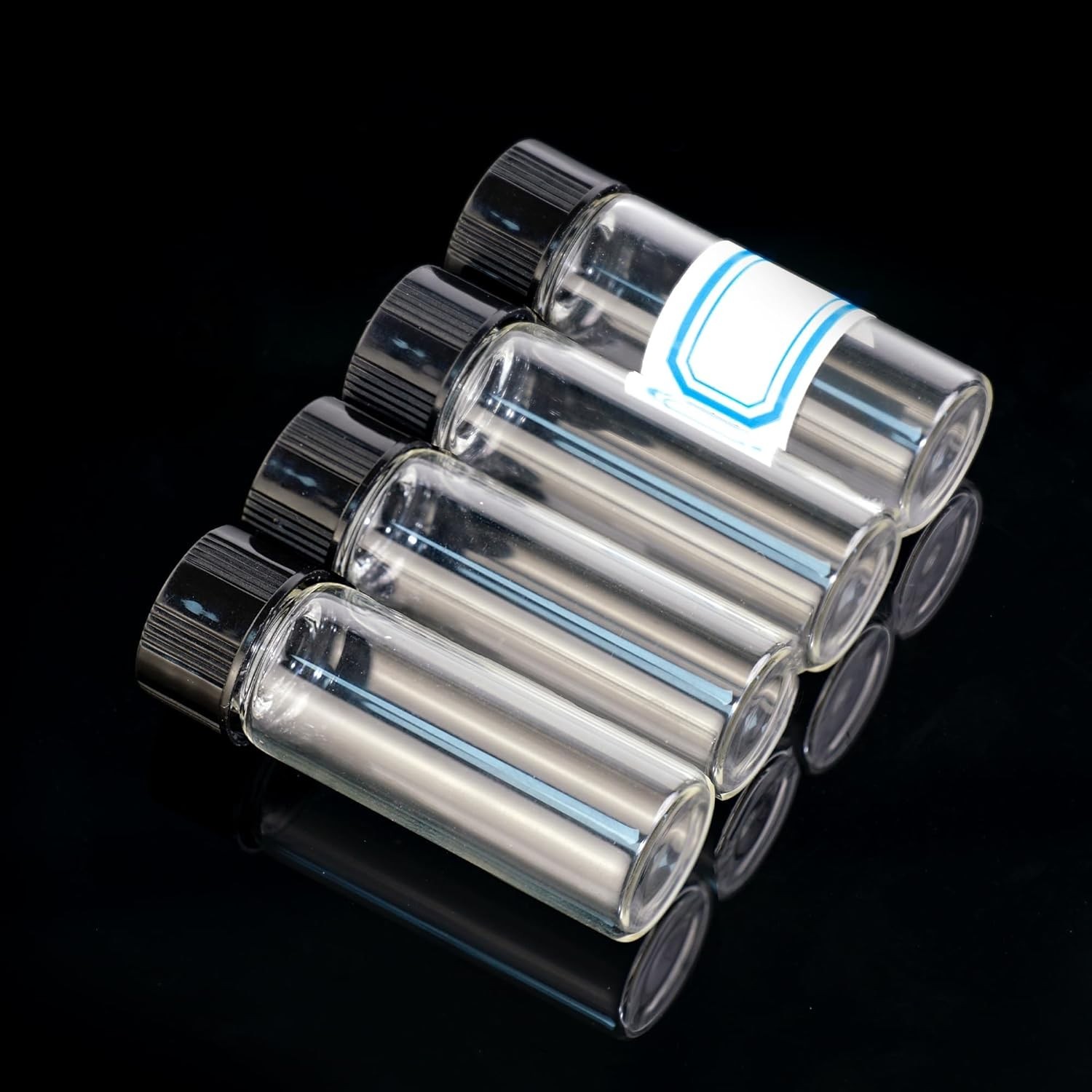 Versatile 10PCS 4ml Glass Sample Vials with Droppers – For Travel & Storage