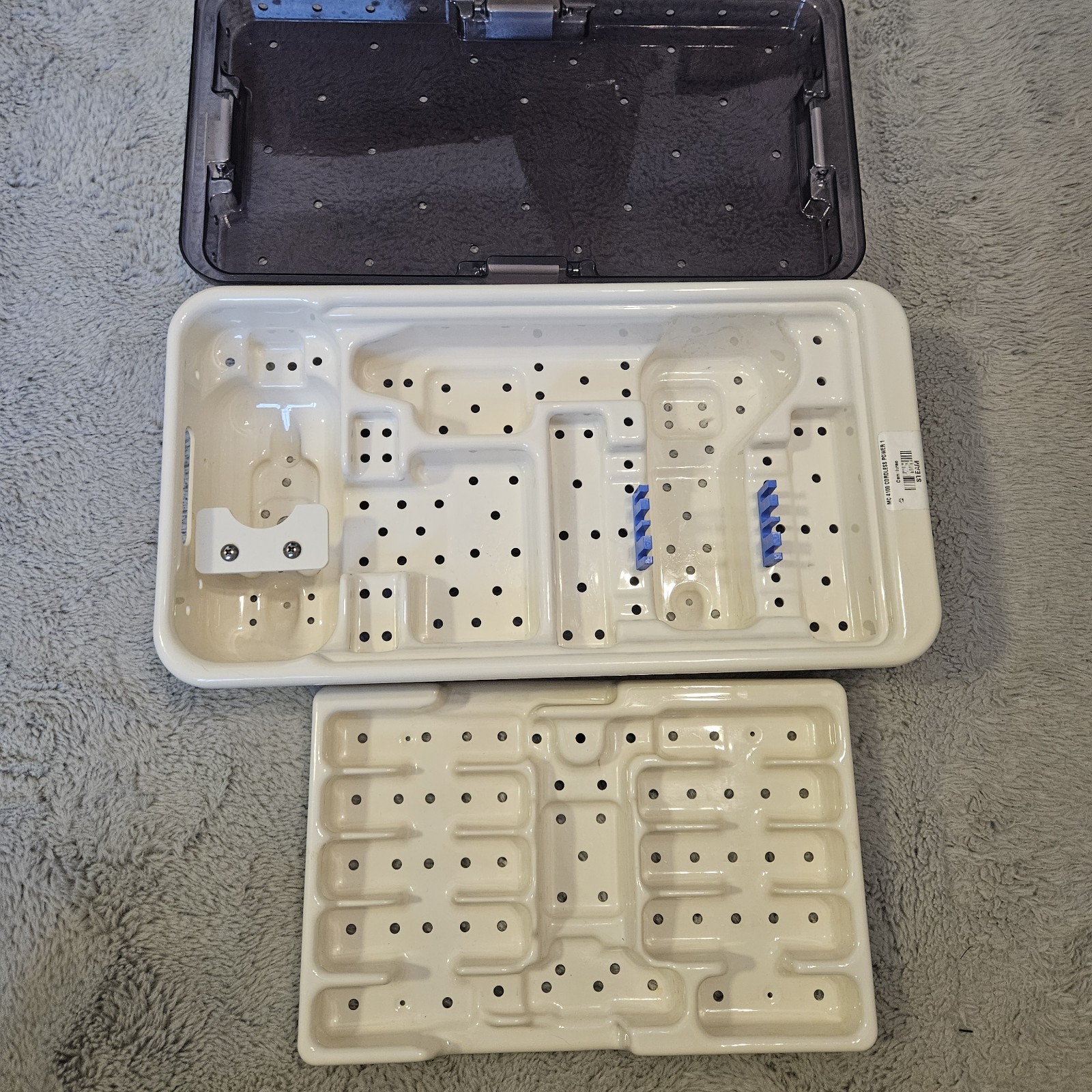 Stryker 4200-465 Large Sterilization Case Cordless Driver Stryker Instruments