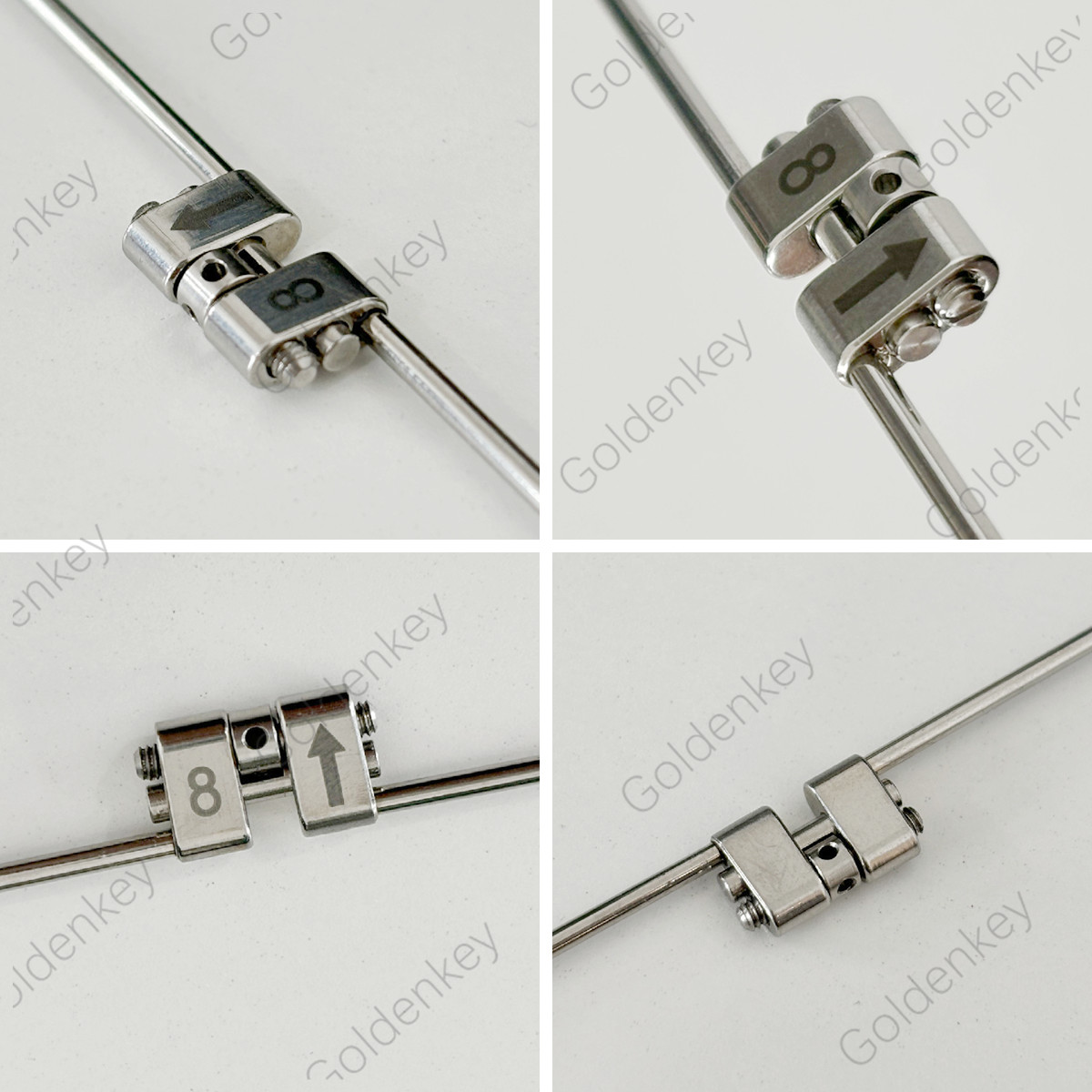 Orthodontic Expansion Teeth Rapid Palatal Expander Dental Hydrax Screw Split Key