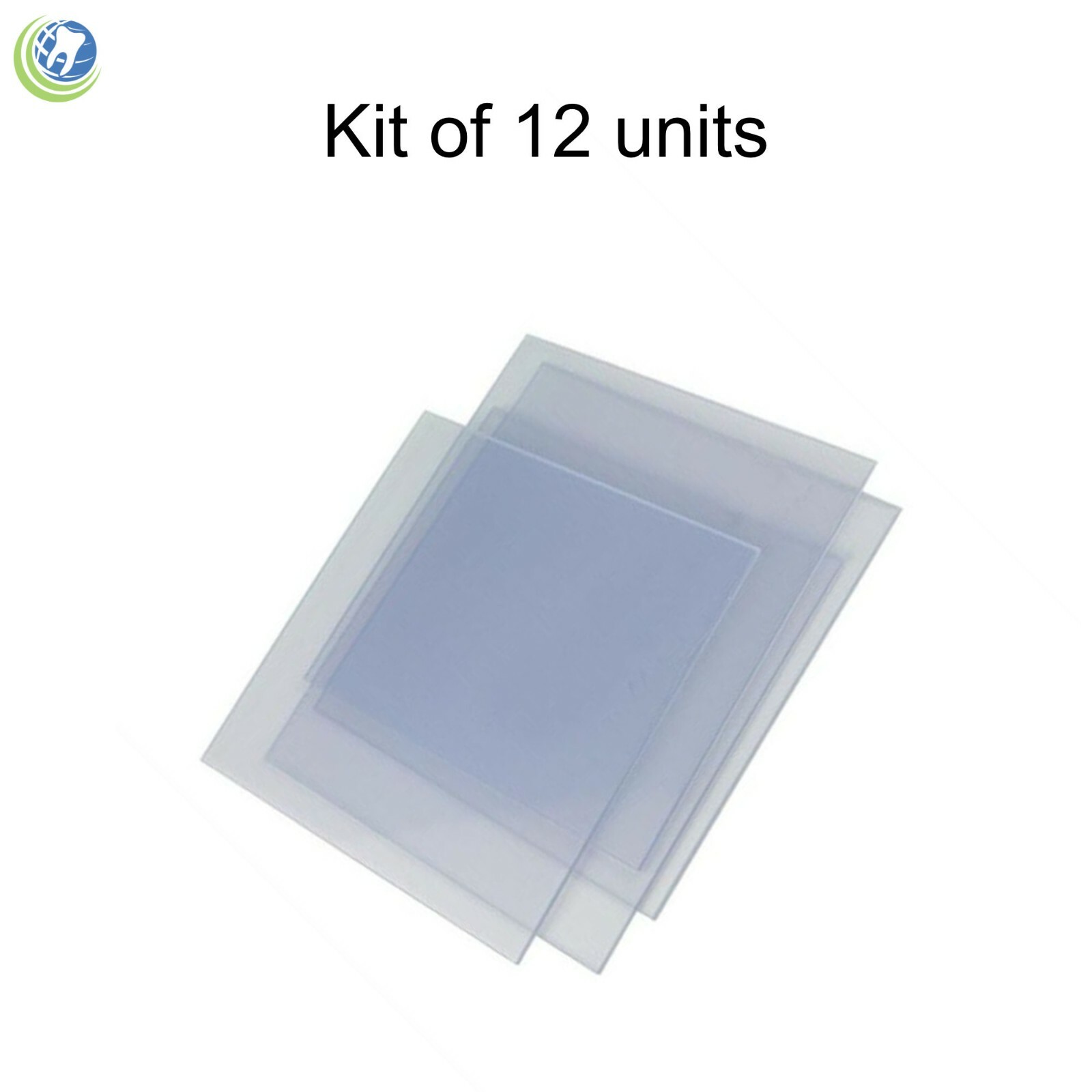 DENTAL 0.080″ PREFORM SOFT EVA BLEACHING TRAY LABORATORY MATERIAL 5″ X 5″ 12/PK