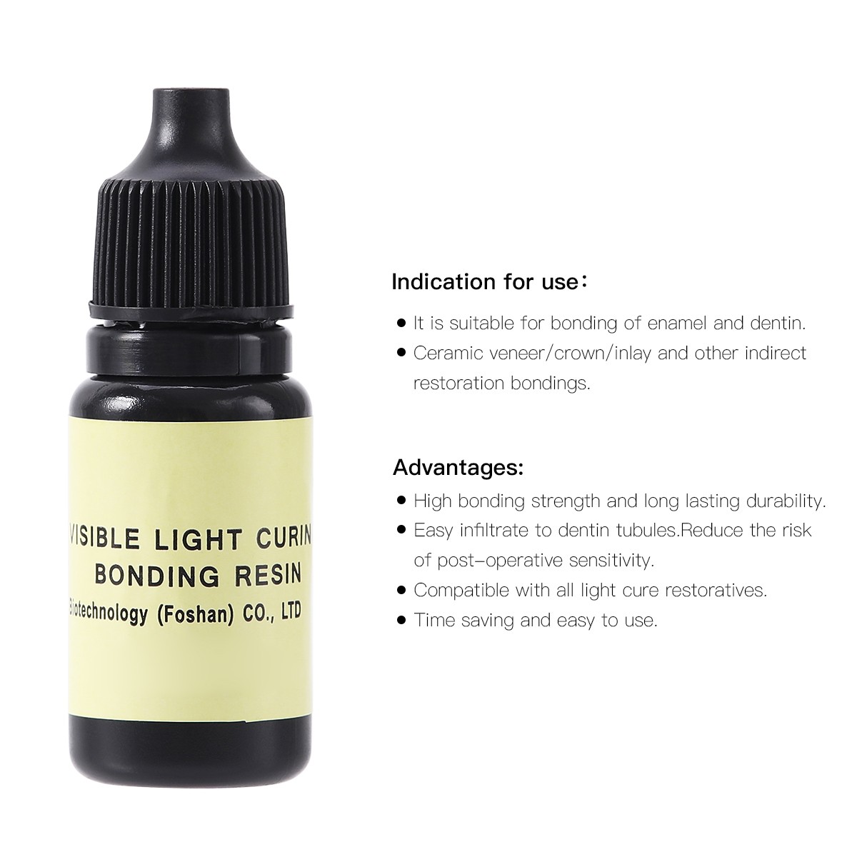 Dental Orthodontic Light Cure Bracket Bonding Adhesive /Etching Gel