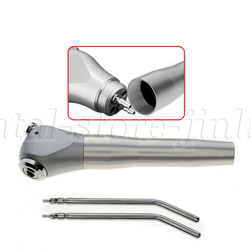 20Pcs Dental Air Water Spray Triple Syringe 3 Way with Nozzles Tips Tubes
