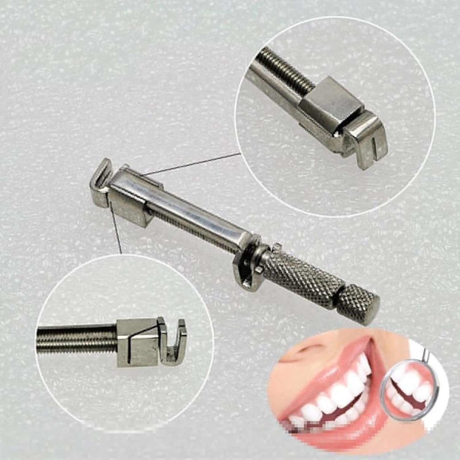 12× Dental Universal Tofflemire Matrix Band Straight Retainers Clip Instruments