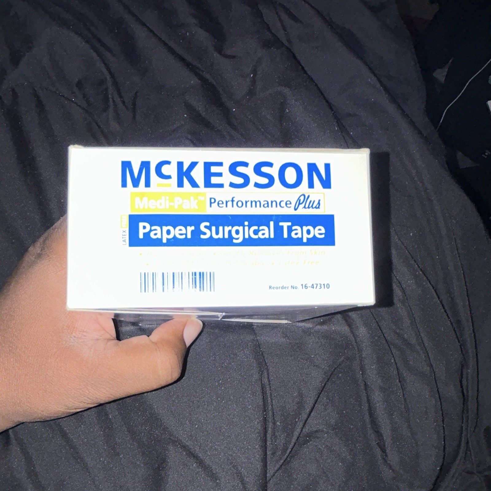 McKesson Medi-Pak Performance Plus Paper Surgical Tape 1 in, 12 Rolls 16-47310