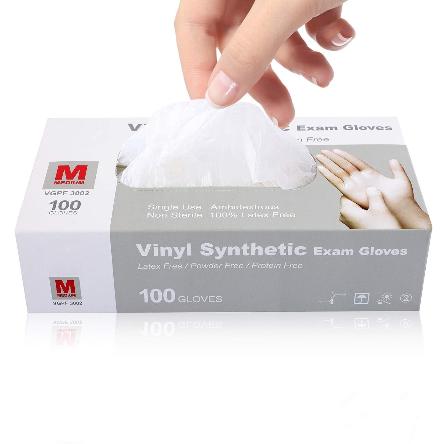 Disposable Medical Clear Vinyl Exam Gloves Industrial Gloves – Latex-Free & P…